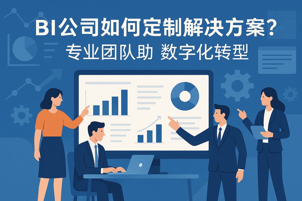 BI公司如何定制解决方案？专业团队助力数字化转型"